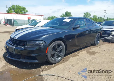 2018 Dodge Charger R/T Rwd из США, поврежденный, VIN 2C3CDXCT6JH205940